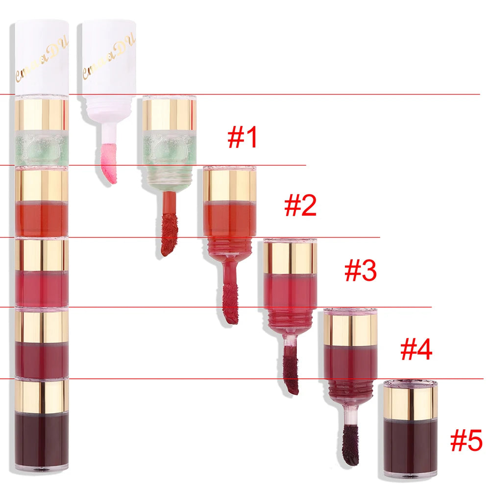 Lip Stain Non-Sticky Long-lasting Lock Color Matte Lip Gloss Lipstick Waterproof Y2K Fancy Fashion Birthday Christmas Present