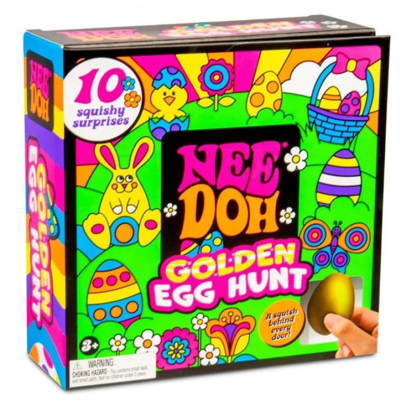 Needoh Golden Egg Treasure Hunt Blind Box Needoh Fidget Toys Anti-stress Sensory Squeeze surprises Toy Gifts