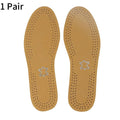 A pair of Flat Insoles Made of Leather Brings You a More Comfortable and Casual Experience, Suitable for Hiking and Relaxation.