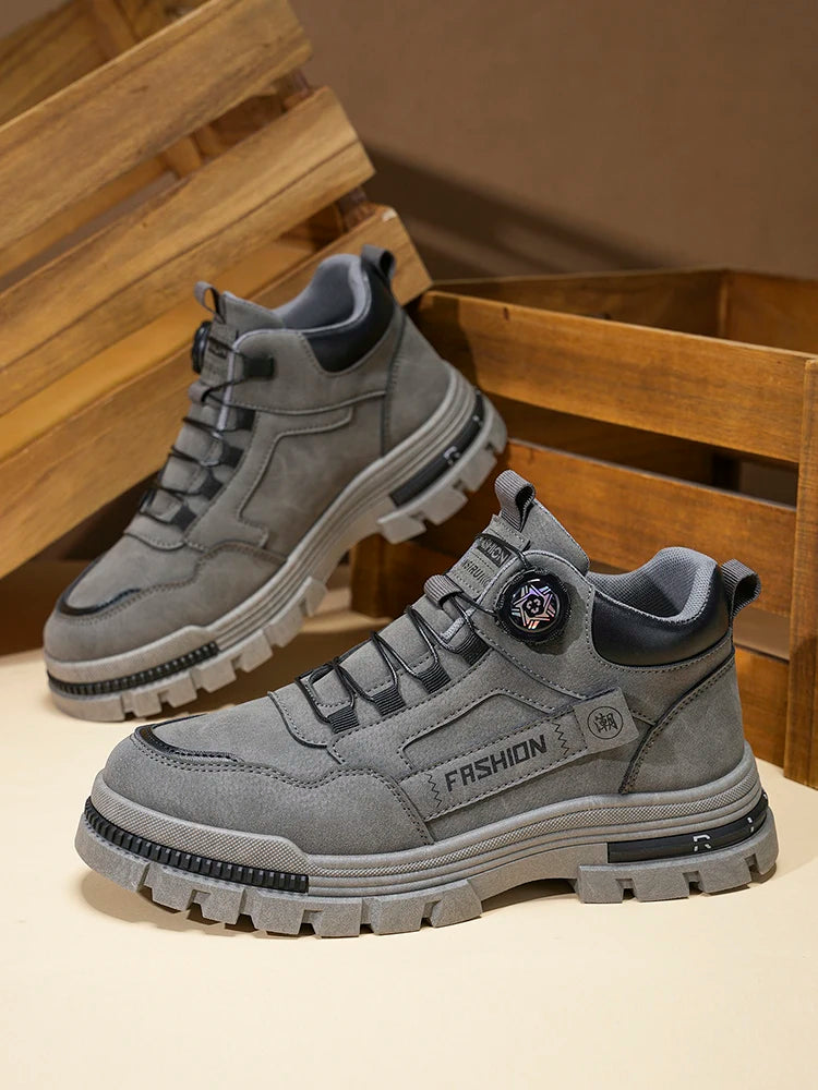 Outdoor Casual Comfortable Walking Sports Shoes for Hiking And Street Style Fashionable Skateboarding Work Shoes