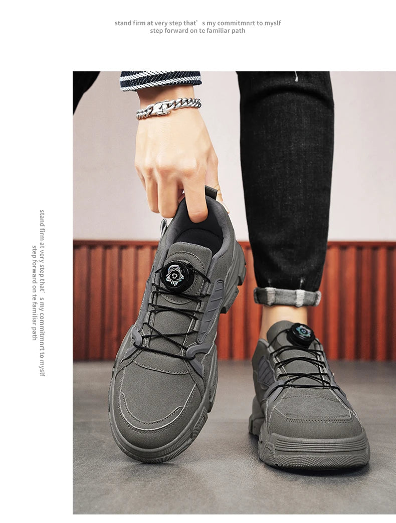 Men Sneakers Comfort Casual Shoes for Men Outdoors Non Slip Wear Resistant Mountain Climbing Shoe Zapatos Casuales Men Shoes