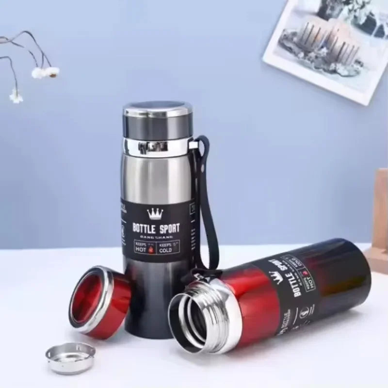 800ml Thermal Mug Double Wall 304 Stainless Steel Coffee Cup Vacuum Flask Thermos Water Bottle Tea Coffee Leak-proof Thermos Mug