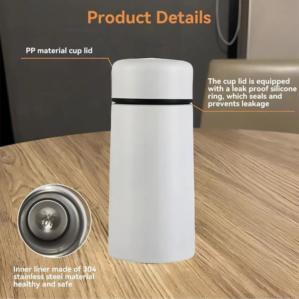 Creative Mini Thermos Cup 160ml Capacity Portable Pocket Thermos Travel Design Stainless Steel Water Cup For Coffee and Water