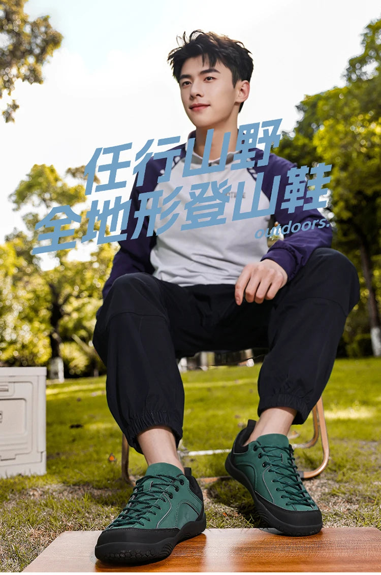 New Men Women Barefoot Wide Toe Walking Shoes Fashionable Men's Casual Hiking Sneakers Non-slip Outdoor Trekking Tourism Shoes