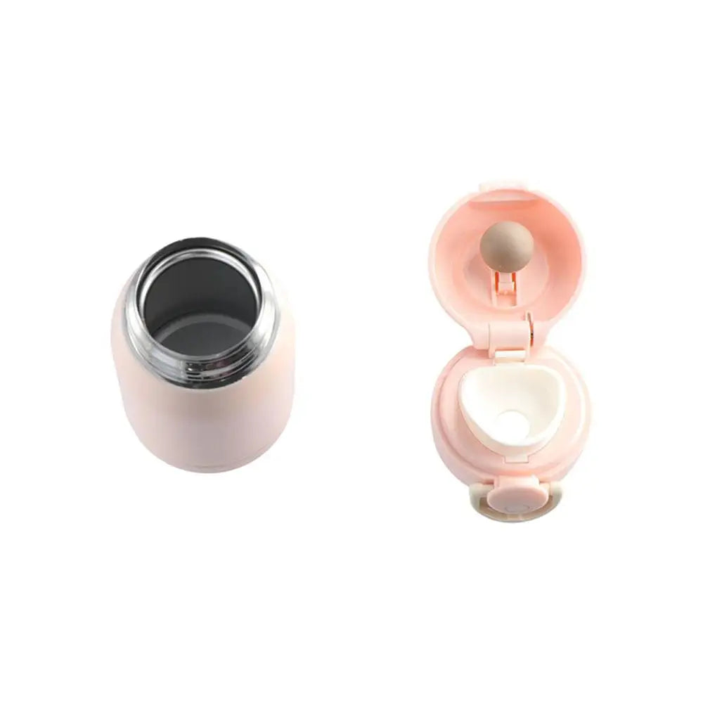 Mini Thermos Cup 220ml/320ml Stainless Steel Thermal Pocket Cup Coffee Mug Vacuum Flask Insulated Hot Water Bottle Kids Gift