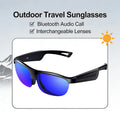 Fashion Bluetooth Smart Glasses Men Women Intelligent Noise ReductionBOSS Sound Chamber Speaker Clear Call UV Protection Lens
