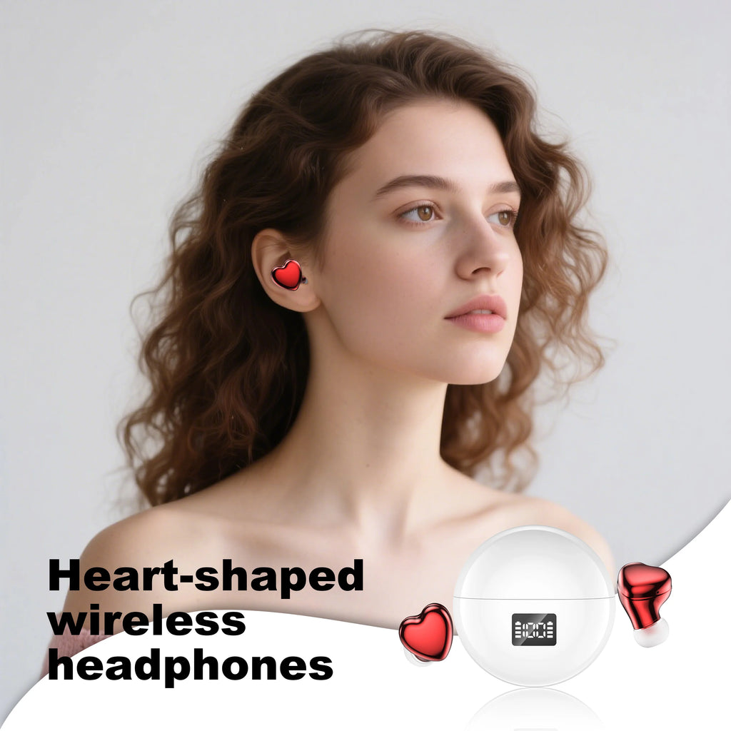 Bluetooth Headphones Pretty Wireless Earbuds Built-In Microphone And Volume Control Headphones Ideal For Sports And Music Lovers