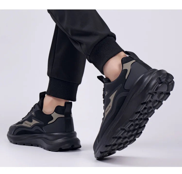 Men's shoes 2026 new trendy soft soled casual shoes for spring and summer, breathable and comfortable running sports shoes