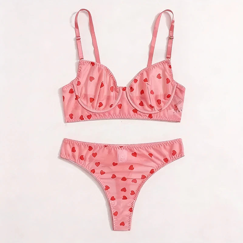 Female Lingerie Sexy Lingerie for Women Body Shorts Push-up Bra Fancy Woman Underwear Transparent Intimate Lingerie Set
