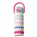 Reusable Creative Thermal Water Bottle 500ML Portable Thermal Cup Leak-proof Straw Design Drinking Straw Cup Kitchen Supplies