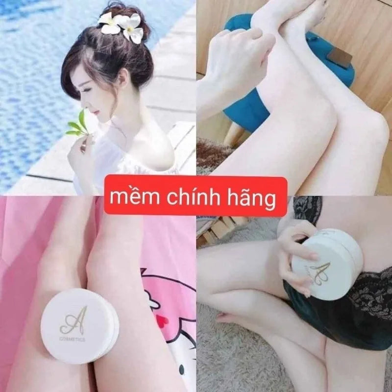 Kem trắng da body Mềm A cosmetics - Dưỡng trắng nhanh chóng,mịn màng, hương nước hoa quyến rũ bright white smooth and soft skin