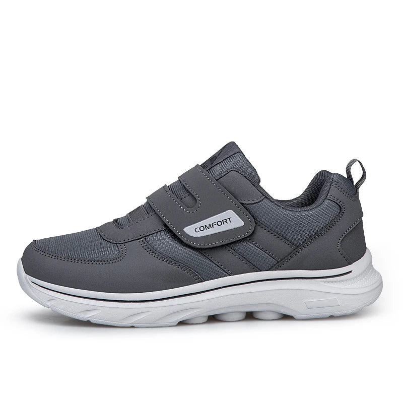 Men's Diabetic Shoes for Elder Orthopedics Feet Swollen Adjustable Walking Shoe Casual Sneakers Elderly Foot Pain Relief