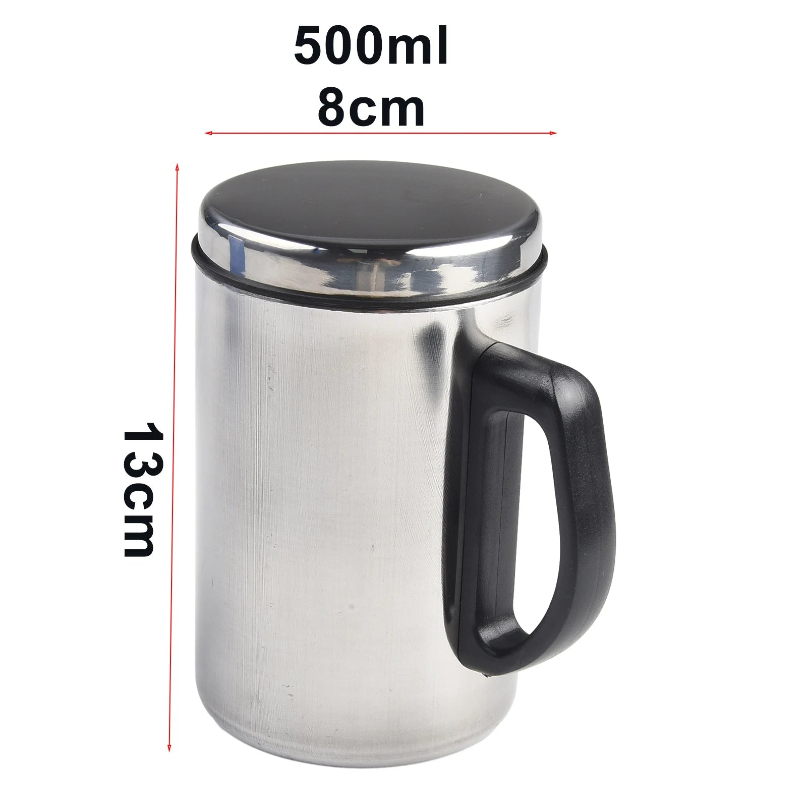 350/500ml Stainless Steel Thermal Cup With Lid Insulated Cup Coffee Milk Tea Cups Office Water Mugs For Travel Camping Water Cup