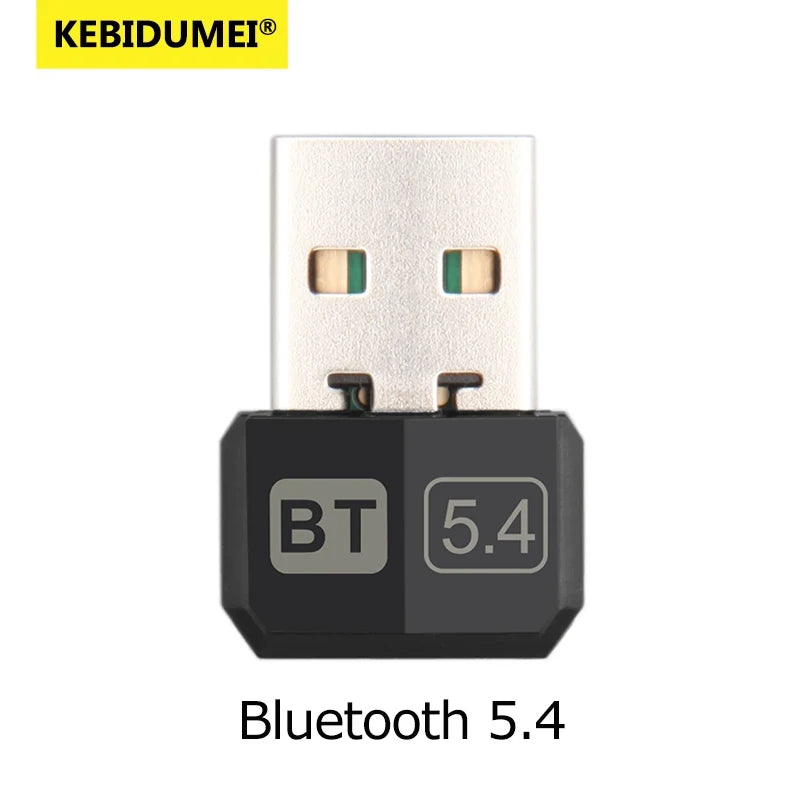 USB Bluetooth 6.0 5.4 Adapter Transmitter Bluetooth Receiver Audio Bluetooth Dongle Wireless USB Adapter for Computer PC Laptop