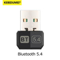 USB Bluetooth 6.0 5.4 Adapter Transmitter Bluetooth Receiver Audio Bluetooth Dongle Wireless USB Adapter for Computer PC Laptop