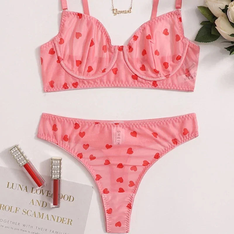 Female Lingerie Sexy Lingerie for Women Body Shorts Push-up Bra Fancy Woman Underwear Transparent Intimate Lingerie Set 2025 New