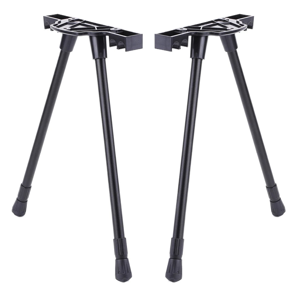 Folding Camping Table Legs Metal Foldable Workbench Legs Adjustable Height Furniture Legs Camping Equipment Outdoor Travel