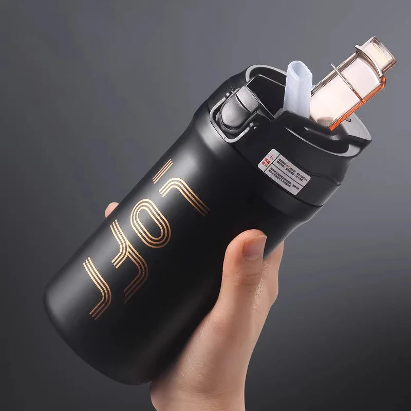 Coffee thermal mug Stainless Steel Thermos Tumbler Cups Vacuum Flask thermo Water Bottle Tea Mug Thermocup commercial affairs