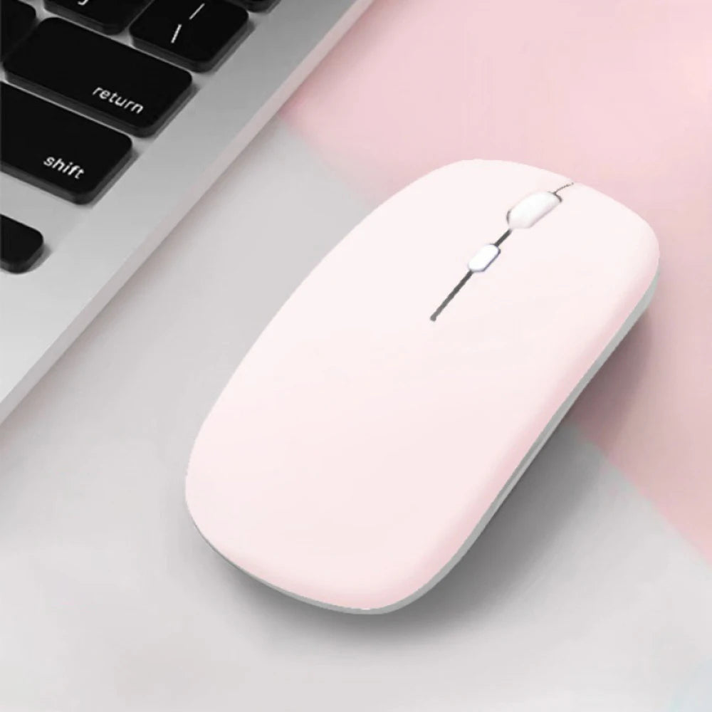 Bluetooth-compatible Mouse Wireless Mouse Silent Computer Mice Portable Working Gaming Mouse For Laptops iPad Tablet PC Computer