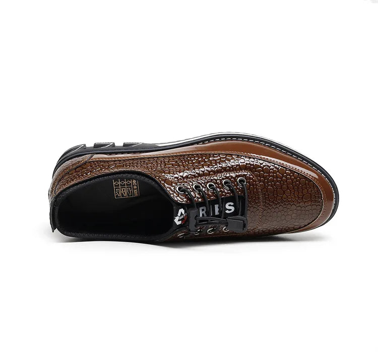 Men's Shoes Soft Bottom Soft Leather Casual Shoes New Spring Trendy Design Men's Footwear Men's Sports Shoe Zapatos Para Hombre