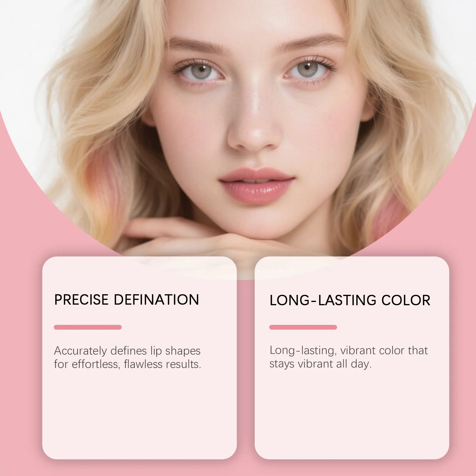 Long Lasting Waterproof Matte Lip Liner Peel-Off Lip Tattoo Tint Precise Reddish Brown Lip Contour Stain New