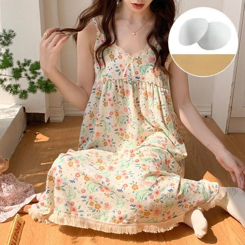 Lingerie for Women's Sleeping Women's Underwear Dress Night Dress Ladies Cute Pajamas Nightgown Ladies Hot Pyjamas Woman Nightie