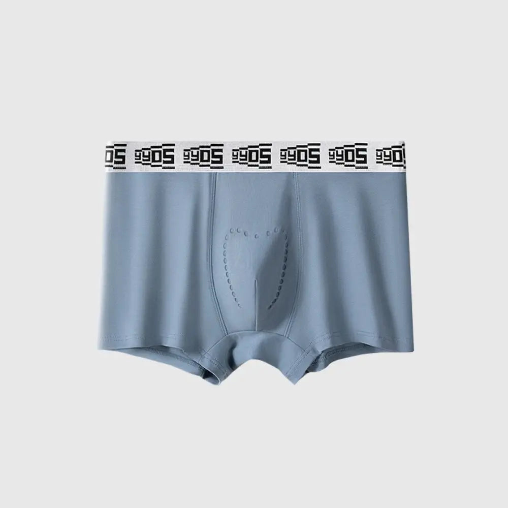 Lingerie Mesh Men's Flat Panties Mid Waist Ice Silk Shorts Boxers Traceless Underpants Seamless Briefs Gift
