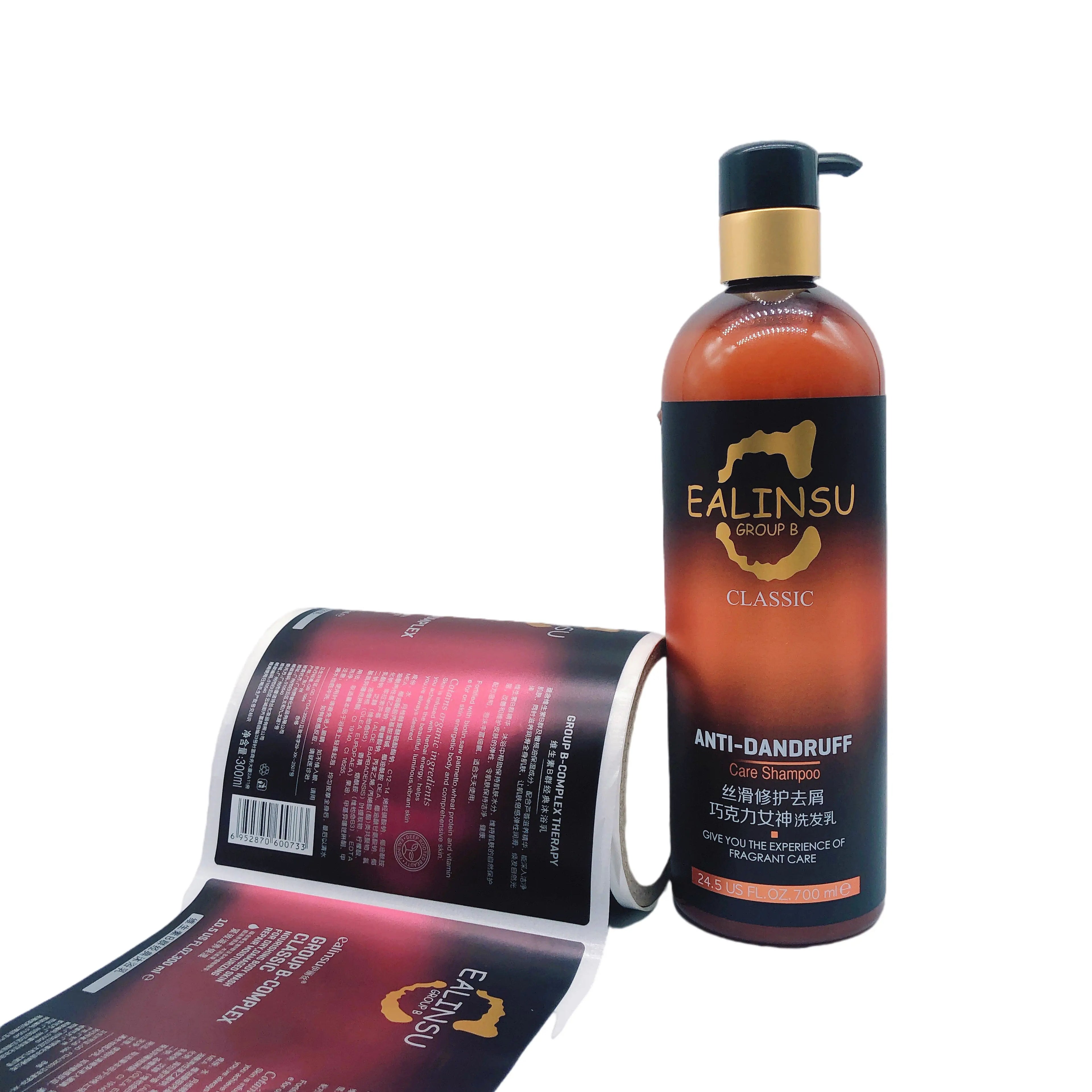 Custom Cosmetic Labeling Waterproof Oil-resistant Beauty Product Packaging Labels Personalized Skincare Labeling