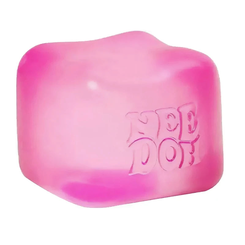 ### Needoh Nice Cube Sensory Stress Reliever Fidget Tool for Anxiety & Focus Desk Sensory Cube for Adults & Kids Solving Venting