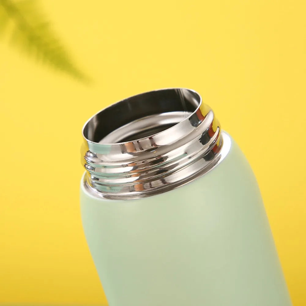 Thermal Coffee Mug 304 Stainless Steel Mini Thermos Cup Pop-up Lock 220/320ml Insulated Pocket Cup Small Capacity Vacuum Flask