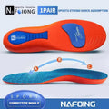 Orthopedic Insoles for Feet Sport Shock-absorbing Insole for Shoes Arch Support Plantar Fasciitis Templates Pads Men Women Sole