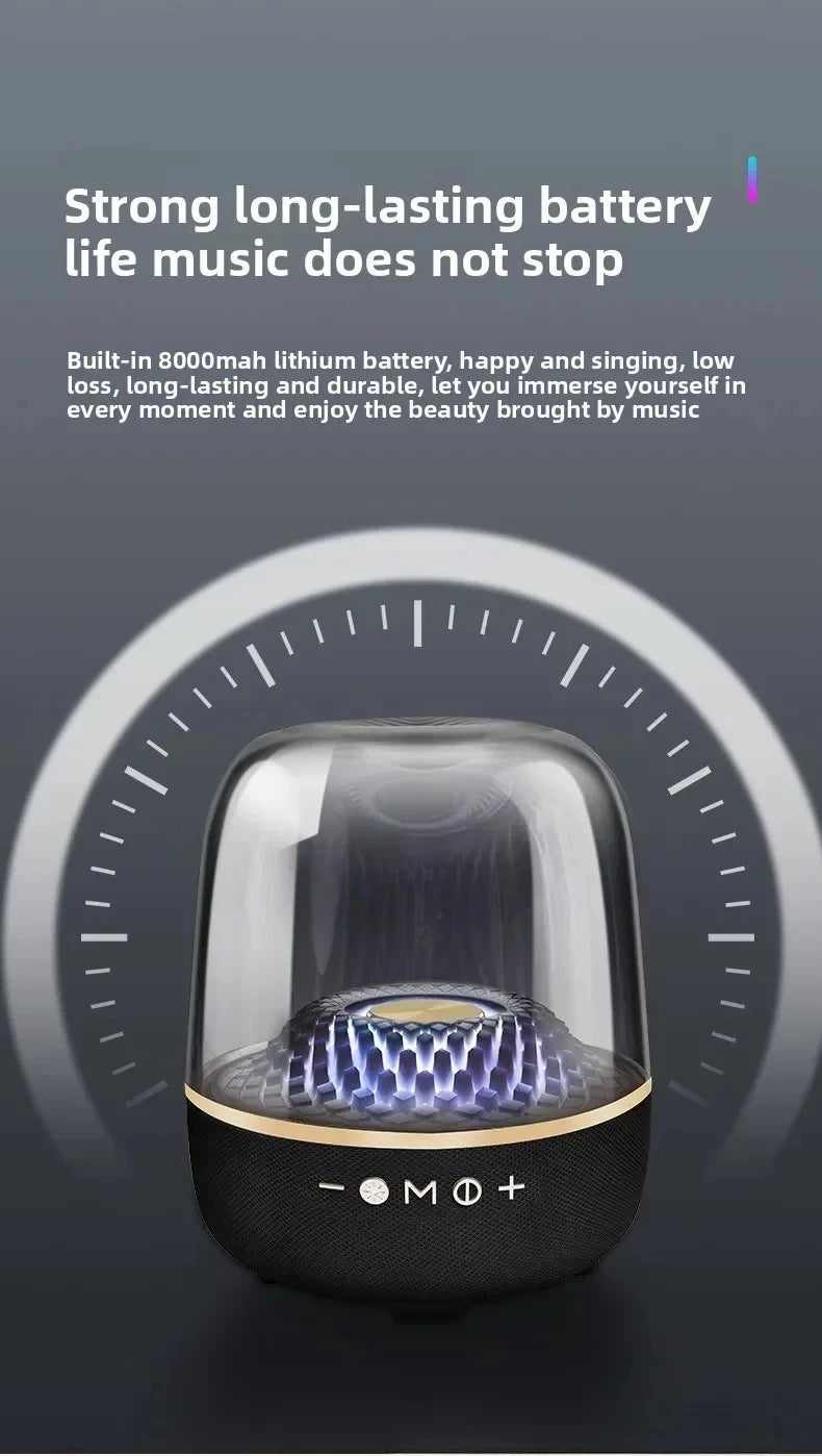 Bluetooth Speaker: Upgraded Outdoor Portable Sound Premium Bluetooth Speaker with Crystal Clear Sound - Portable Wireless Audio
