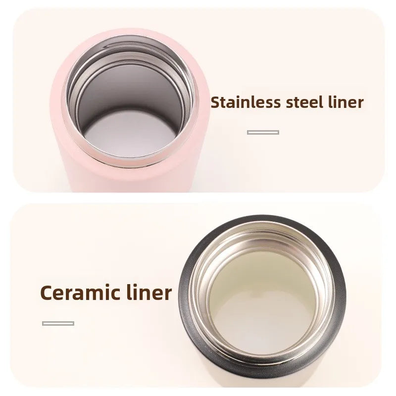 Ceramic Inner Capsule Cup High Quality Stainless Steel Travel Mug Thermal Coffee Cup
