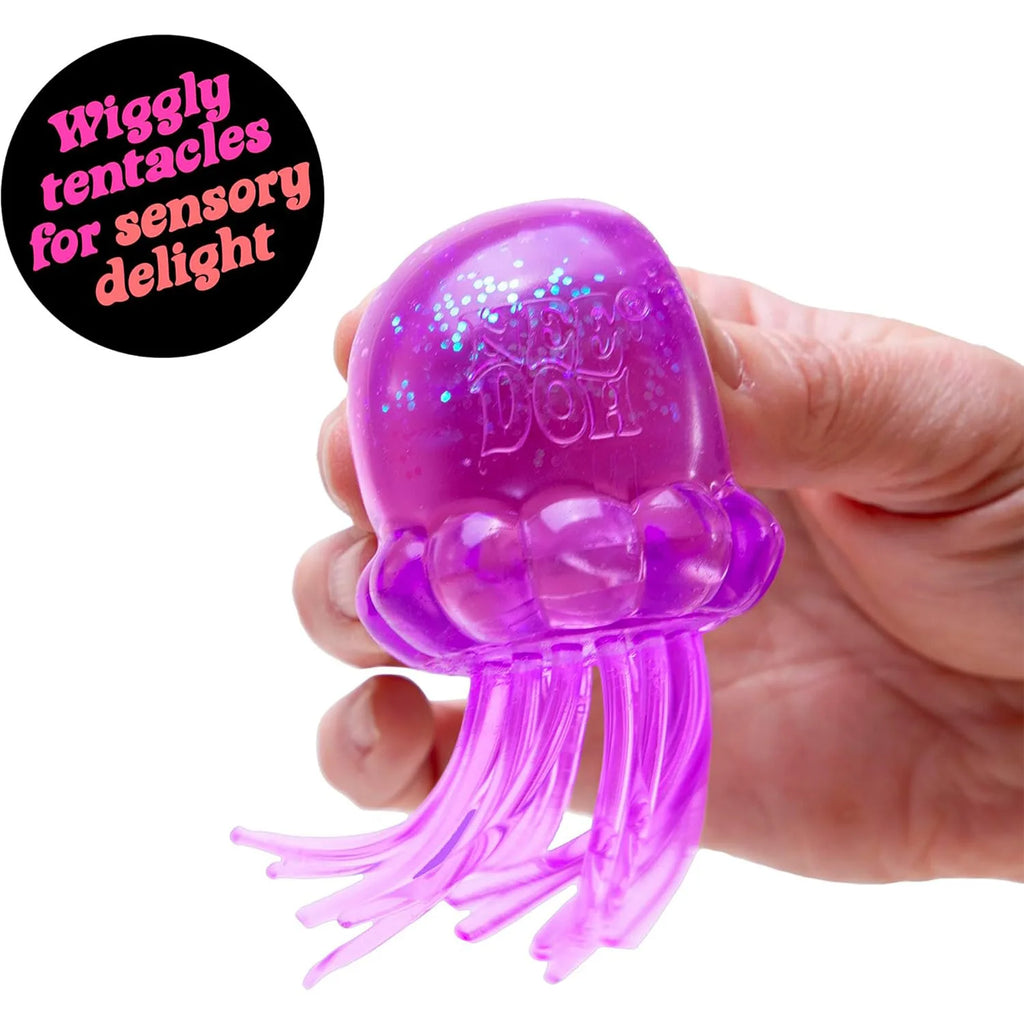 Needoh Jellyfish Squish Beach Water Play Octopus Toy Outdoor Squeeze Toy Simulated Octopus Stress Balls Relief Fidget Toy