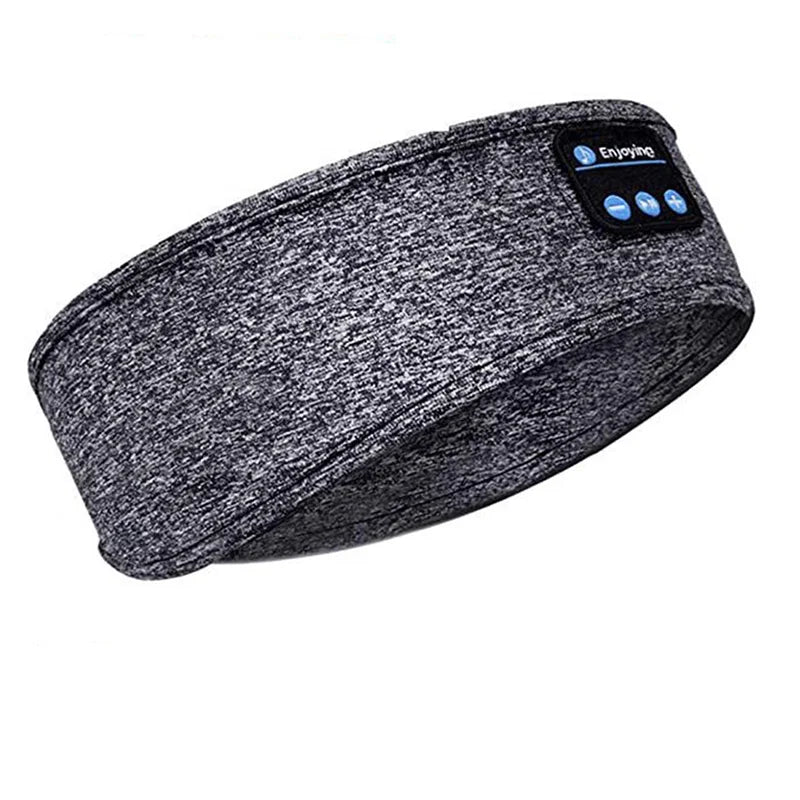 Bluetooth Headband Headphones Wireless Music Sports Hairband Running Fitness Sweatband Earphones Soft Sleeping Eye Mask Headset