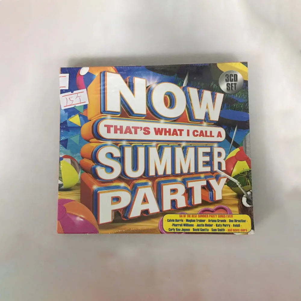CD Now That S What I Call A Summer Party 3CDThe Overall Style Is Unified  Summer Tone of "brisk, High Energy and Easy To Follow"