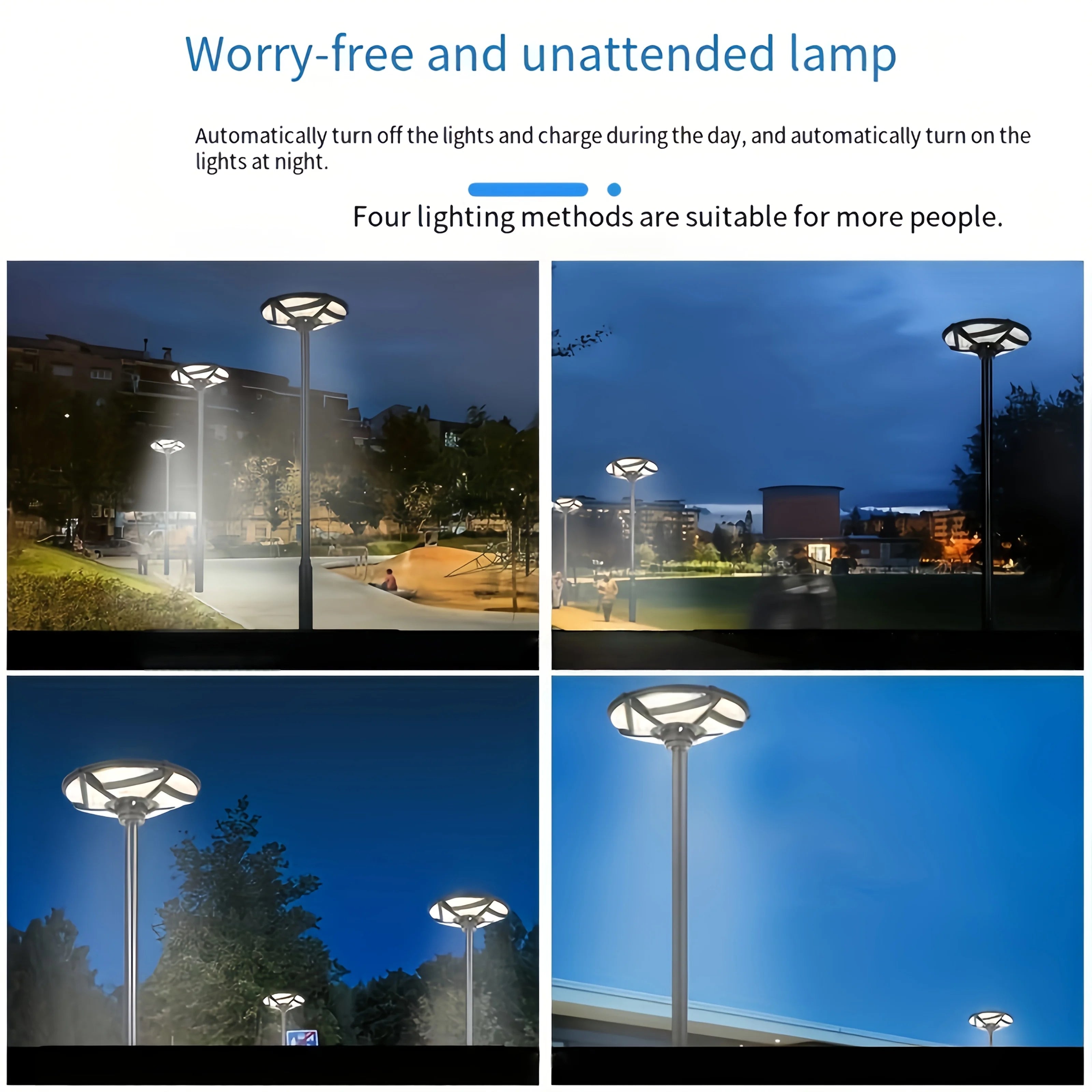 Solar Yard Light, New Ultra-Bright LED Lights, Outdoor Super Bright Solar Street Lights with Motion Sensor for Gardens, Paths