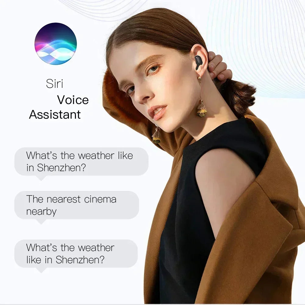 Bluetooth Earphones 5.3 Wireless bluetooth headset Noise Cancelling Headsets With Microphone Headphones for all smartphones