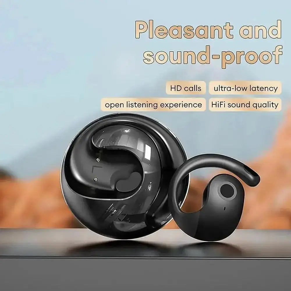 Wireless Headphones Bluetooth 5.4 Headset With Mic HiFi Stereo Sound Earphones Smart Touch Sports Waterproof Earbuds For iPhone
