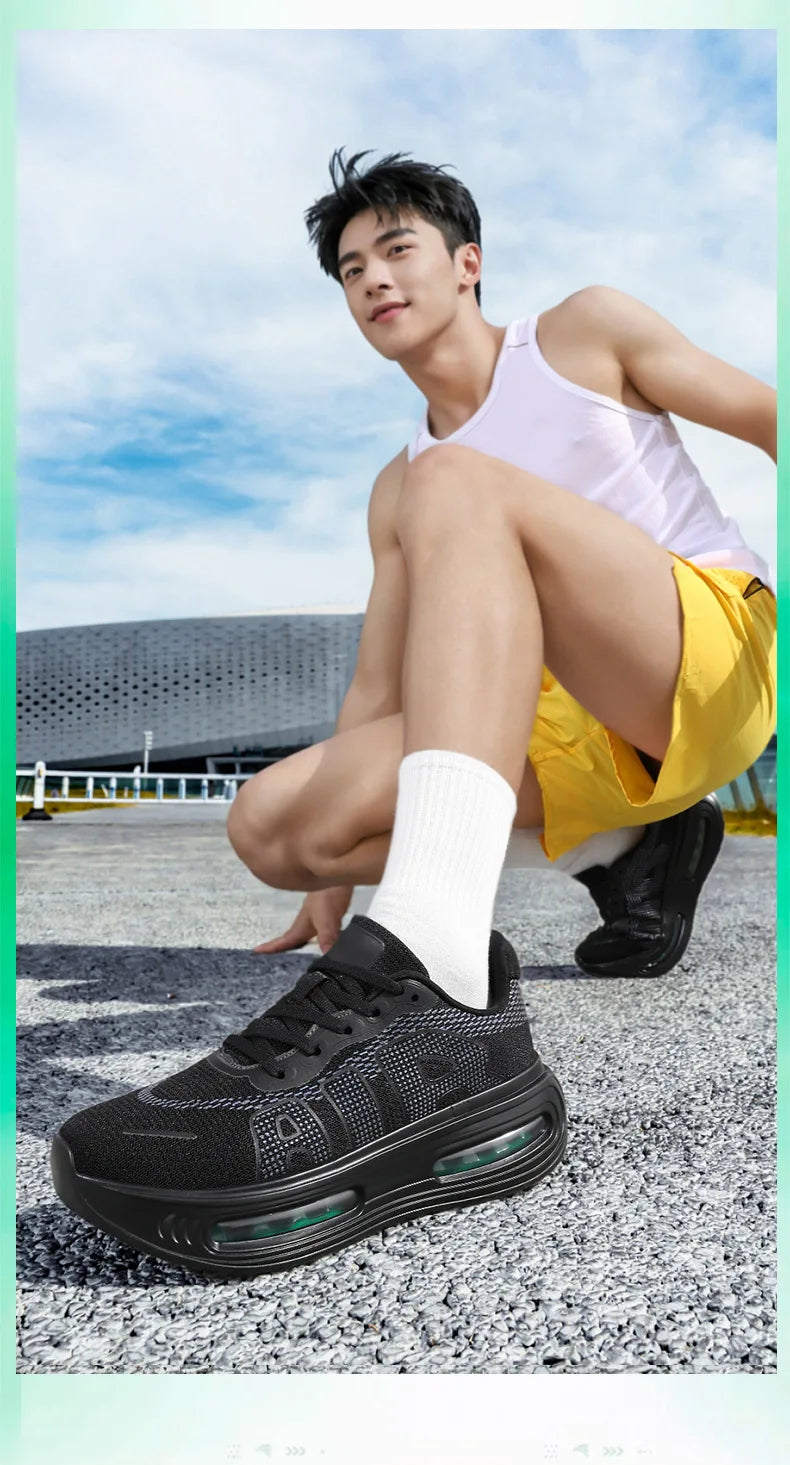 New Trendy Fashionable Sports Shoes High-quality Luxury Men Shoes Thick Soled Comfortable Casual Shoes 2026 Men Casual Sneakers