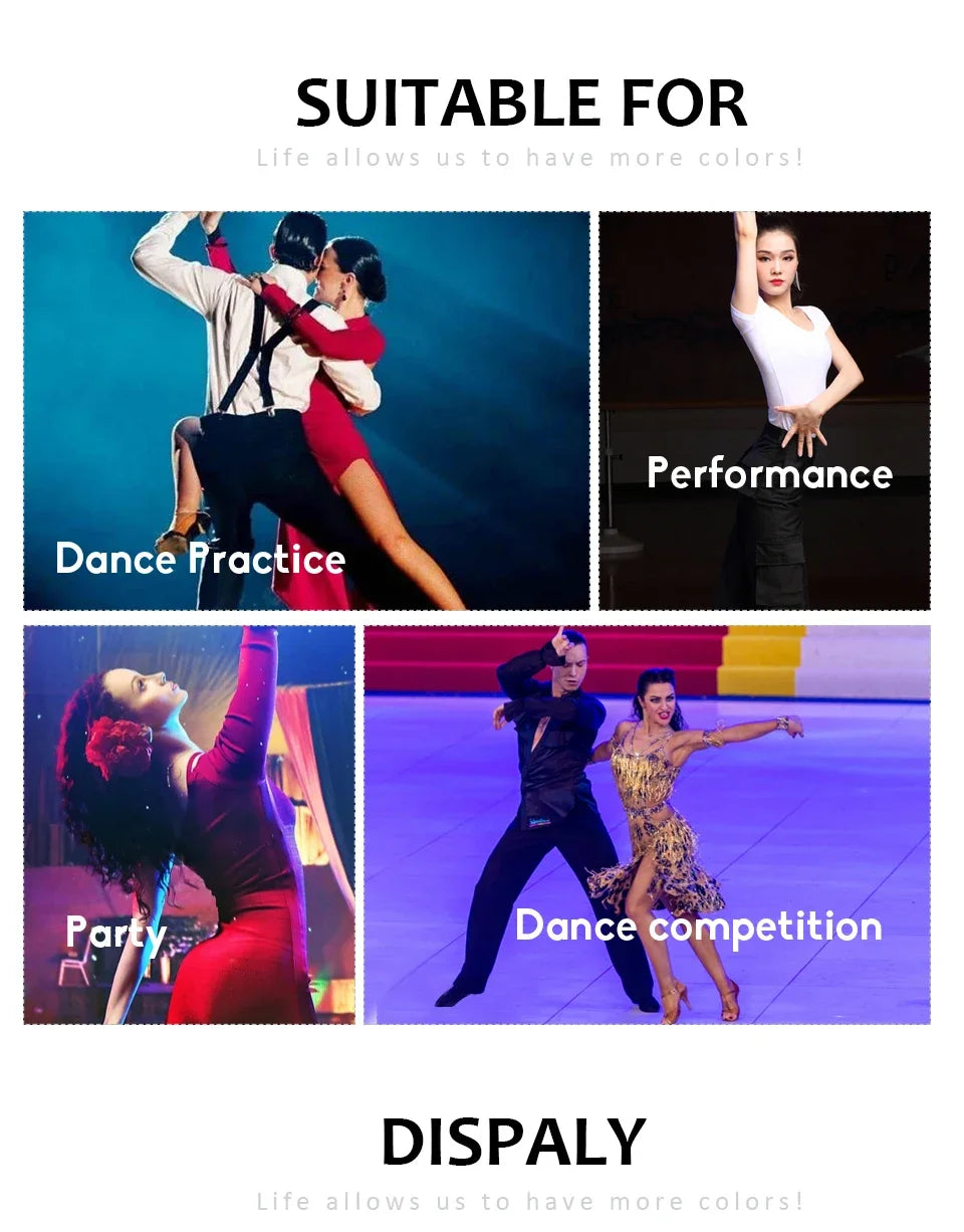 Women Dance Shoes Latin Tango Dancing Shoes Salsa Dance Shoes for Ladies Ballroom Dance Sneakers Training  Adult