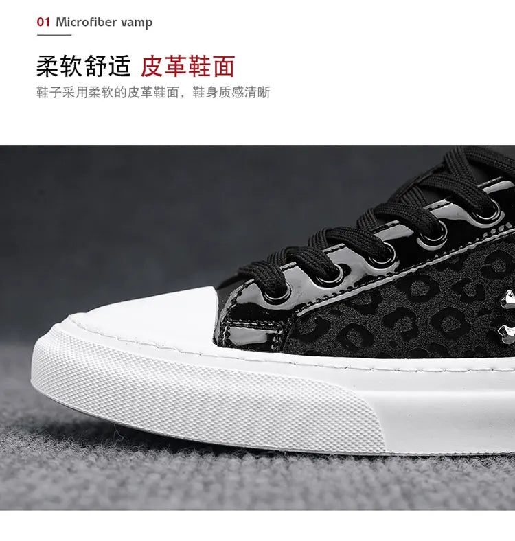 men's shoes  Casual Versatile  Flats Skateboard Shoes Breathable Lightweight Fashion Trend Sneakers