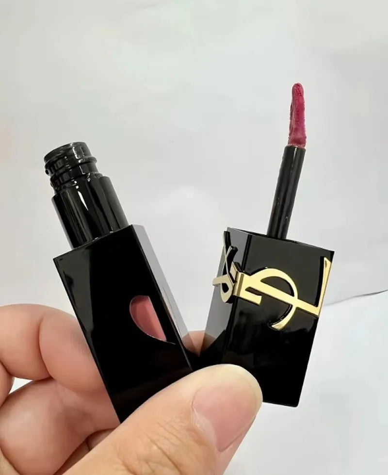 YSL Vinyl Cream Lip Stain 5.5ml Glossy Finish Shade 610 440 443 Hydrating Mirror Lip Gloss Long Lasting Non-Sticky Plumping Lip