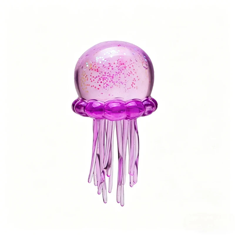 Needoh Jellyfish Maltose Squishy Toy Soft Colors Cute Jelly Fish Modeling Stress Relief Relax Fun Toy for Friends Gifts