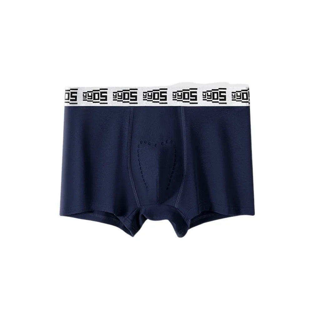 Lingerie Mesh Men's Flat Panties Mid Waist Ice Silk Shorts Boxers Traceless Underpants Seamless Briefs Gift