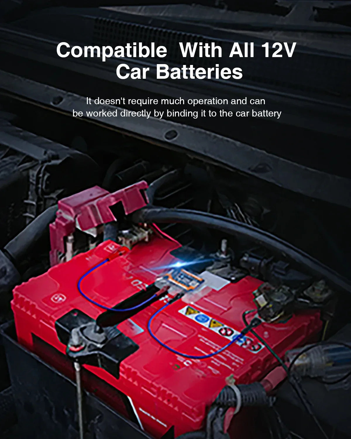 Wireless Bluetooth 4.0 12V Battery Monitory BM6 With Car Battery Health Check APP Monitoring Battery Tester For Android IOS Hot