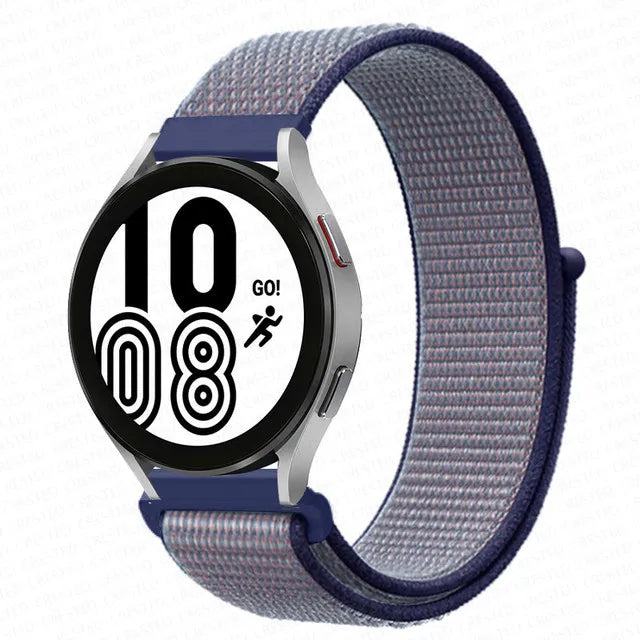 22mm 20mm Band for Samsung Galaxy Watch 7 FE 4 6 classic 5 Pro 3 active 2/correa Nylon Bracelet Huawei watch GT 2 3 pro 4 strap