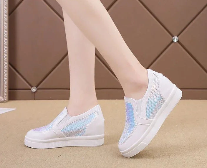Spring Autumn Slip On Shoes for Women Y2k Fashion Trends 2025 Comfortable and Elegant Korean Original Offer New Woman Footwear