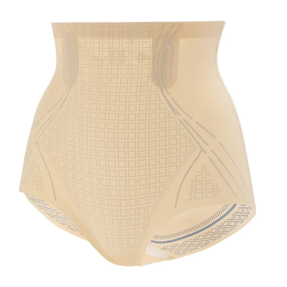 Lingerie High Waist Postpartum Body Shapers Shapewear Stripe Slimming Underpants Briefs Tummy Control Butt Lifter Briefs Ladies