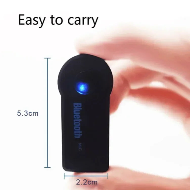 Wireless Bluetooth AUX Car Bluetooth 5.0 Receiver,3.5mm Socket Adapter,Audio Converter Mobile Phone Hands-Free Stereo